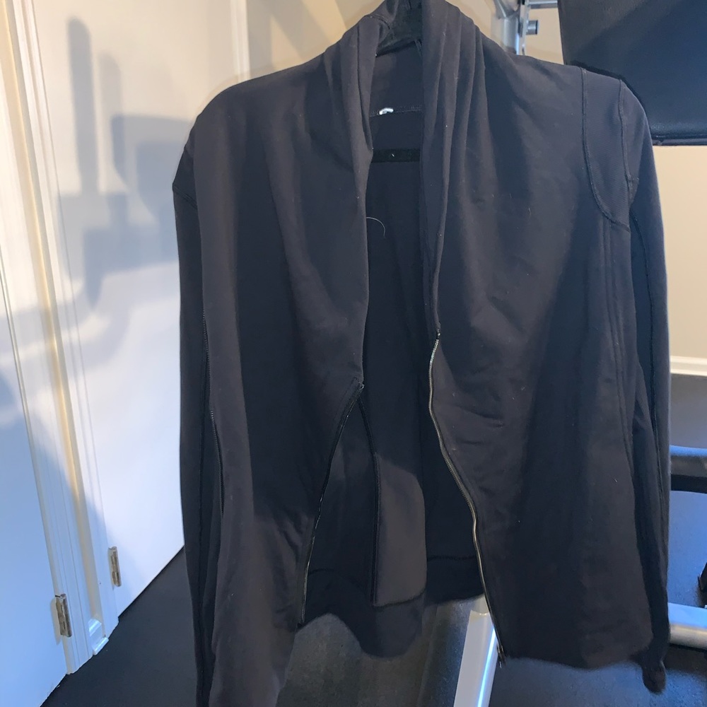 Women’s lulu lemon black size 10 jacket